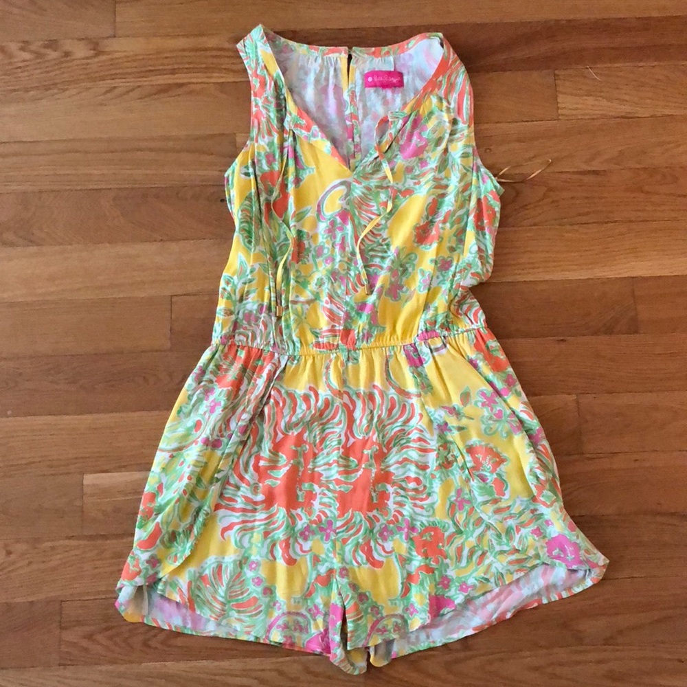 Lilly Pulitzer for Target Yellow Romper